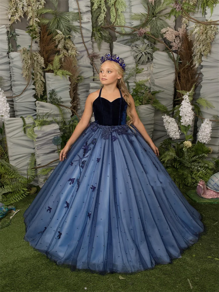Flower Girls Dresses for Wedding Sleeveless Lace Applique Tulle Fluffy Knee Length Girls First Holy Communion Princess Dresses
Flower Girls Dresses for Wedding Sleeveless Lace Applique Tulle Fluffy Knee Length Girls First Holy Communion Princess Dresses