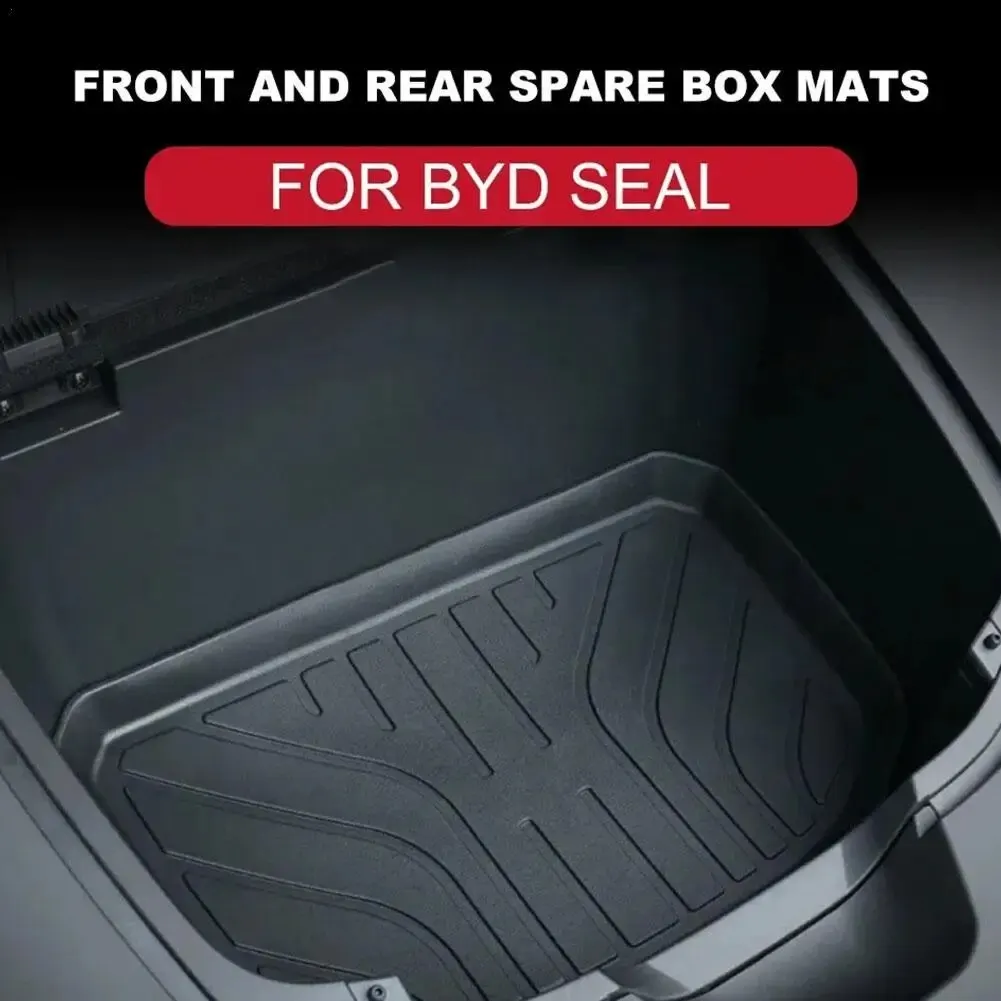 Водонепроницаемые подкладки для BYD Seal 2023, коврик для багажника спереди и сзади автомобиля, коврик для хранения, подкладка для груза, поднос для багажника, автомобильные принадлежности
Водонепроницаемые подкладки для BYD Seal 2023, коврик для багажника спереди и сзади автомобиля, коврик для хранения, подкладка для груза, поднос для багажника, автомобильные принадлежности