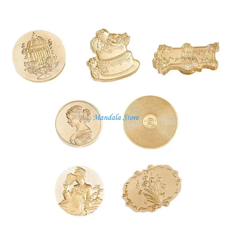 U2JC Sealing Stamp Head Wax Stamp Head Emboss Sealing Brass Scrapbooking Stamp Head
U2JC Sealing Stamp Head Wax Stamp Head Emboss Sealing Brass Scrapbooking Stamp Head
