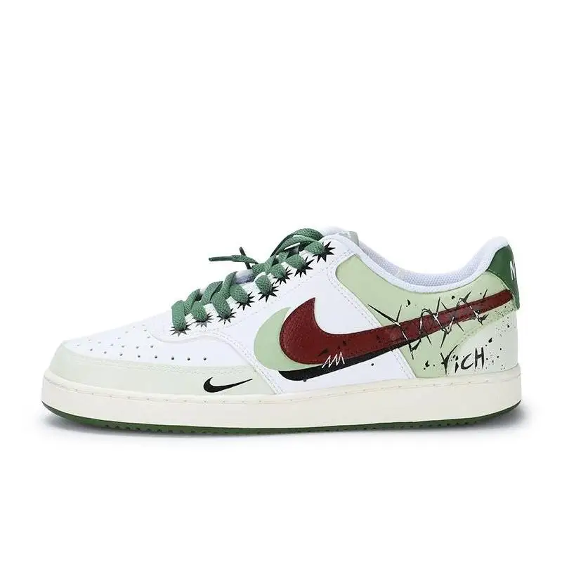 【Настроить】Nike Court Vision Низкие туфли для скейтбординга Унисекс Низкие белые кроссовки FJ5480-100
【Настроить】Nike Court Vision Низкие туфли для скейтбординга Унисекс Низкие белые кроссовки FJ5480-100