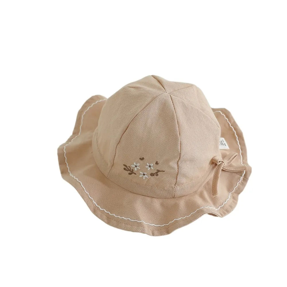 Soft Flower Infant Bucket Hat Love Heart Pleated Baby Sunhat Wide Brim Sunscreen Toddle Fisherman Hat Girls
Soft Flower Infant Bucket Hat Love Heart Pleated Baby Sunhat Wide Brim Sunscreen Toddle Fisherman Hat Girls