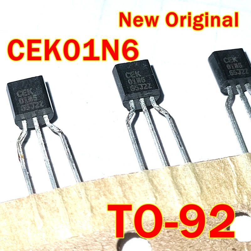 5pcs to 200pcs CEK01N6 TO-92 New Original N-Channel Enhancement Mode Field Effect Transistor
5pcs to 200pcs CEK01N6 TO-92 New Original N-Channel Enhancement Mode Field Effect Transistor