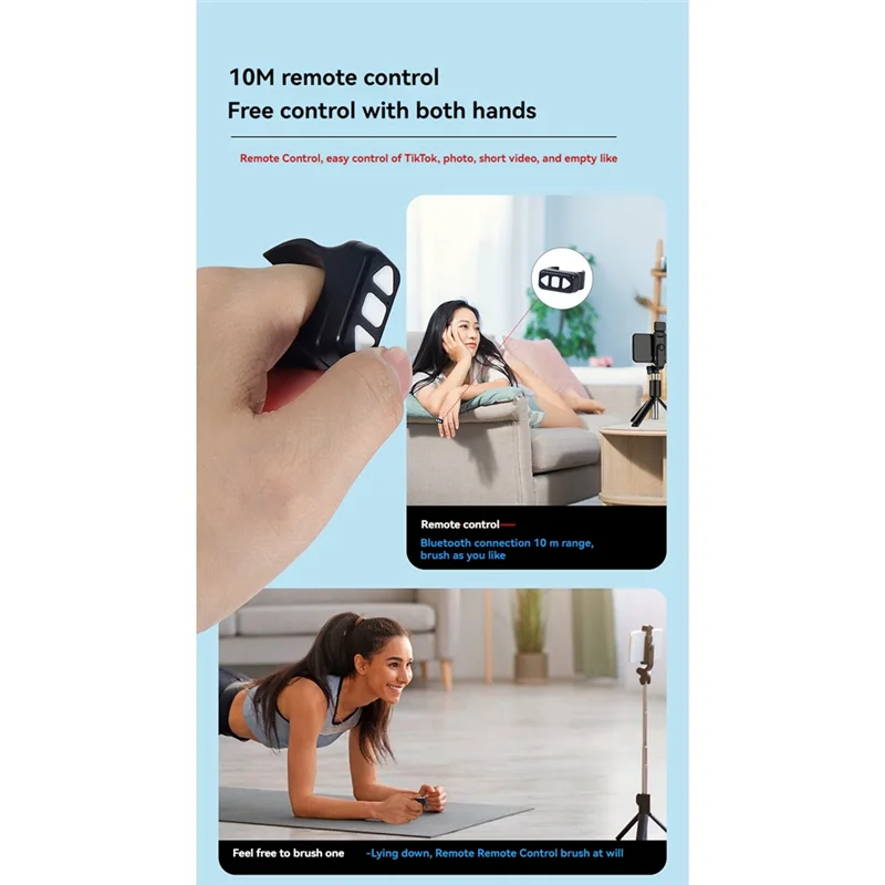B30C-Wireless Bluetooth Remote Control Finger Ring Remote Control Remote Controller For Camera Video Software
B30C-Wireless Bluetooth Remote Control Finger Ring Remote Control Remote Controller For Camera Video Software