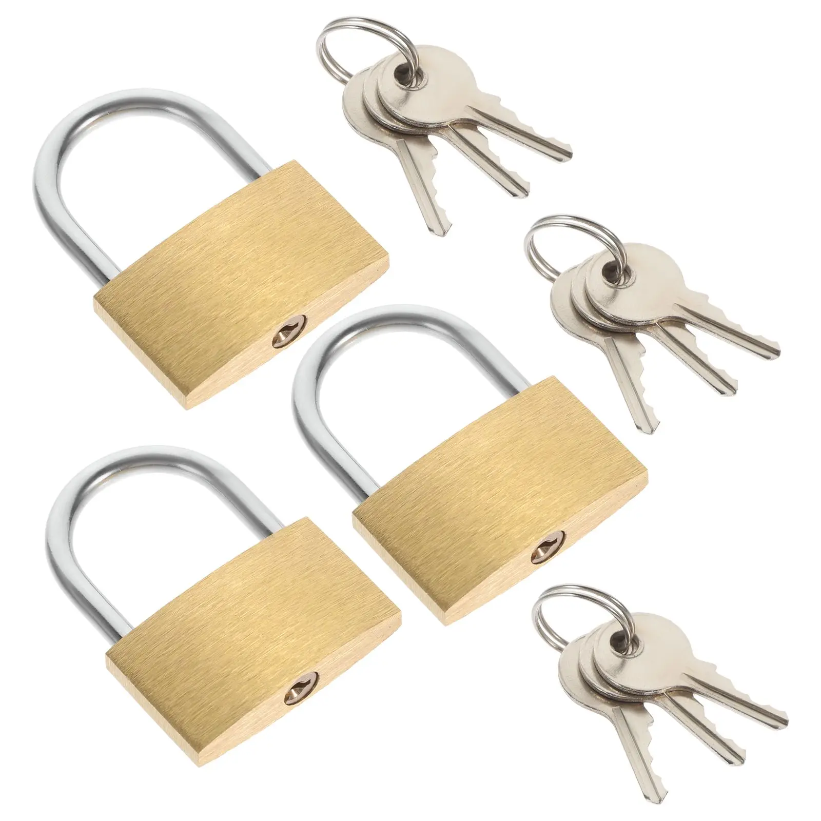 3pcs Brass Kit Heavy Duty Locks 40mm Cabinet Security Window Keyed Garage Key Locks Fence Outdoor Door Hardware
3pcs Brass Kit Heavy Duty Locks 40mm Cabinet Security Window Keyed Garage Key Locks Fence Outdoor Door Hardware