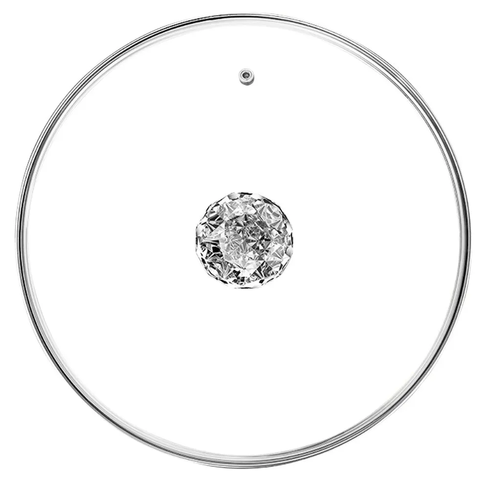 Pot Glass Lid Transparent Kitchen Cover for Cooking Pan Frying Pan Universal Lid Keeping Food Guard 
Pot Glass Lid Transparent Kitchen Cover for Cooking Pan Frying Pan Universal Lid Keeping Food Guard