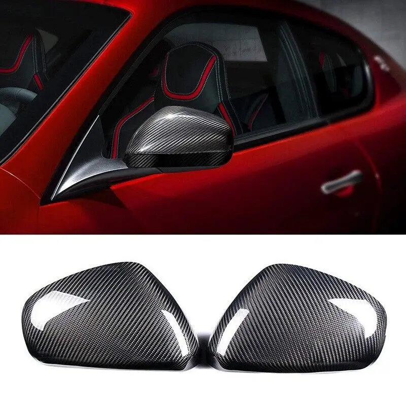 Carbon Fiber Side Mirror Caps For Maserati GranTurismo Cabrio GT GC Quattroporte
Carbon Fiber Side Mirror Caps For Maserati GranTurismo Cabrio GT GC Quattroporte