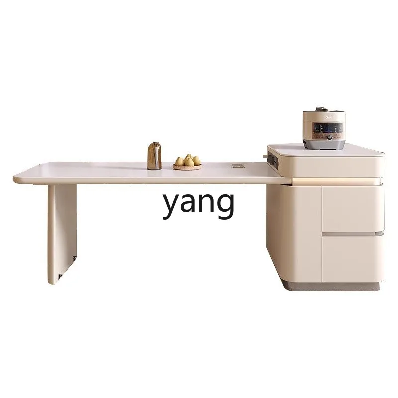 LTT retractable household rock slab dining table cream wind multi-functional storage guide table
LTT retractable household rock slab dining table cream wind multi-functional storage guide table