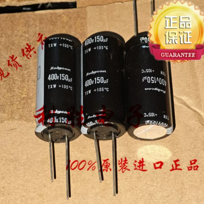 10PCS-100PCS 150UF 400V Japan Rubycon Capacitor 400V 150UF 18*40 TXW High Frequency
10PCS-100PCS 150UF 400V Japan Rubycon Capacitor 400V 150UF 18*40 TXW High Frequency