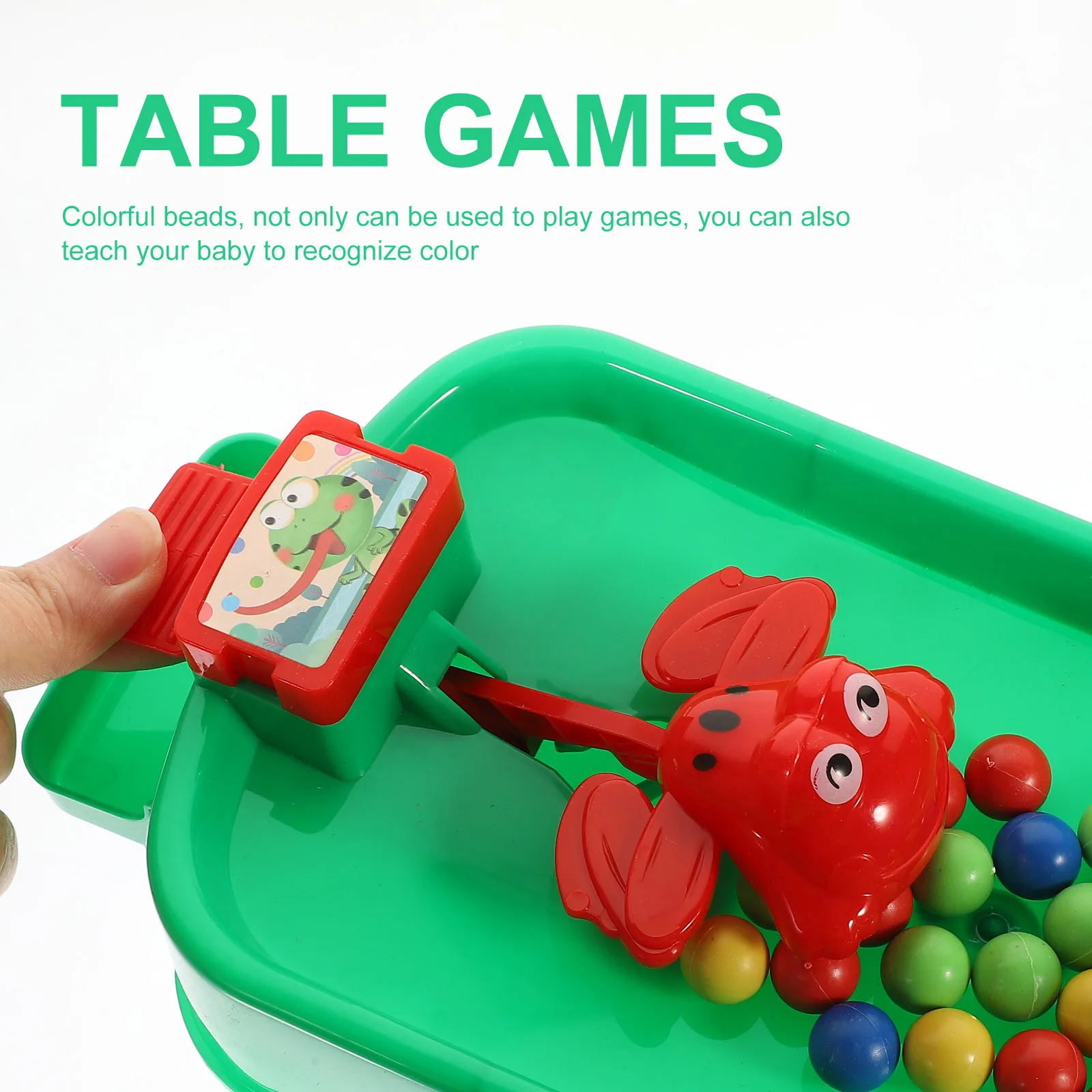 1 Set of Frogs Swallowing Beads Toy Casual Eating Beans Board Game Toy Interactive Educational Toy (Suits for 2 People)
1 Set of Frogs Swallowing Beads Toy Casual Eating Beans Board Game Toy Interactive Educational Toy (Suits for 2 People)
