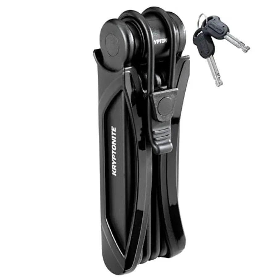 Folding Bike Lock, Compact Lightweight High Security Anti-Theft Foldable Bicycle Lock with 2 Keys and Mount for E-Bikes Scooter
Folding Bike Lock, Compact Lightweight High Security Anti-Theft Foldable Bicycle Lock with 2 Keys and Mount for E-Bikes Scooter