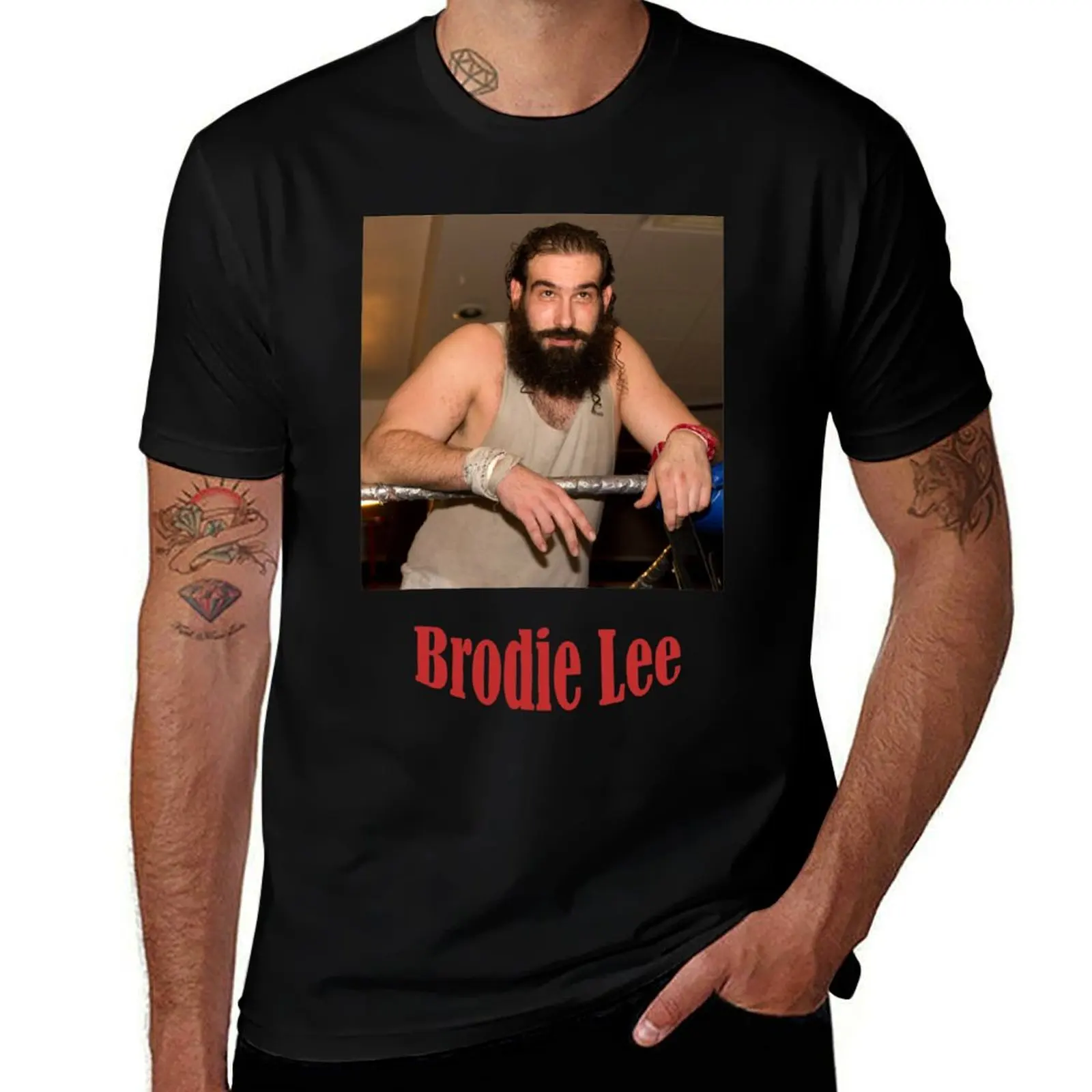 Brodie Lee T-shorts T-Shirt Trendy Casual Short Sleeve Shirt
Brodie Lee T-shorts T-Shirt Trendy Casual Short Sleeve Shirt