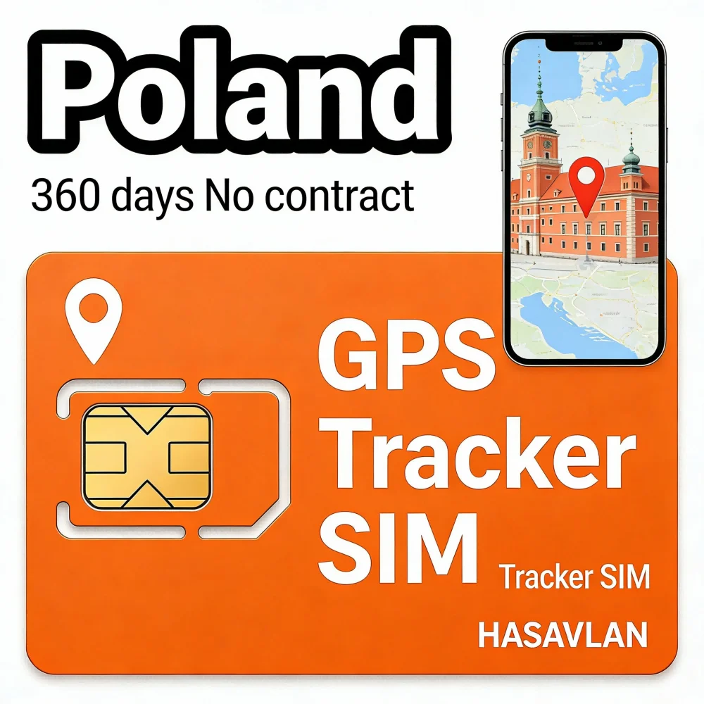 Tracker SIM card Poland – standard/micro/nano GSM GPRS LTE Cat4 M2M no contract 360MB/360 days for C09 S20 Model etc.
Tracker SIM card Poland – standard/micro/nano GSM GPRS LTE Cat4 M2M no contract 360MB/360 days for C09 S20 Model etc.