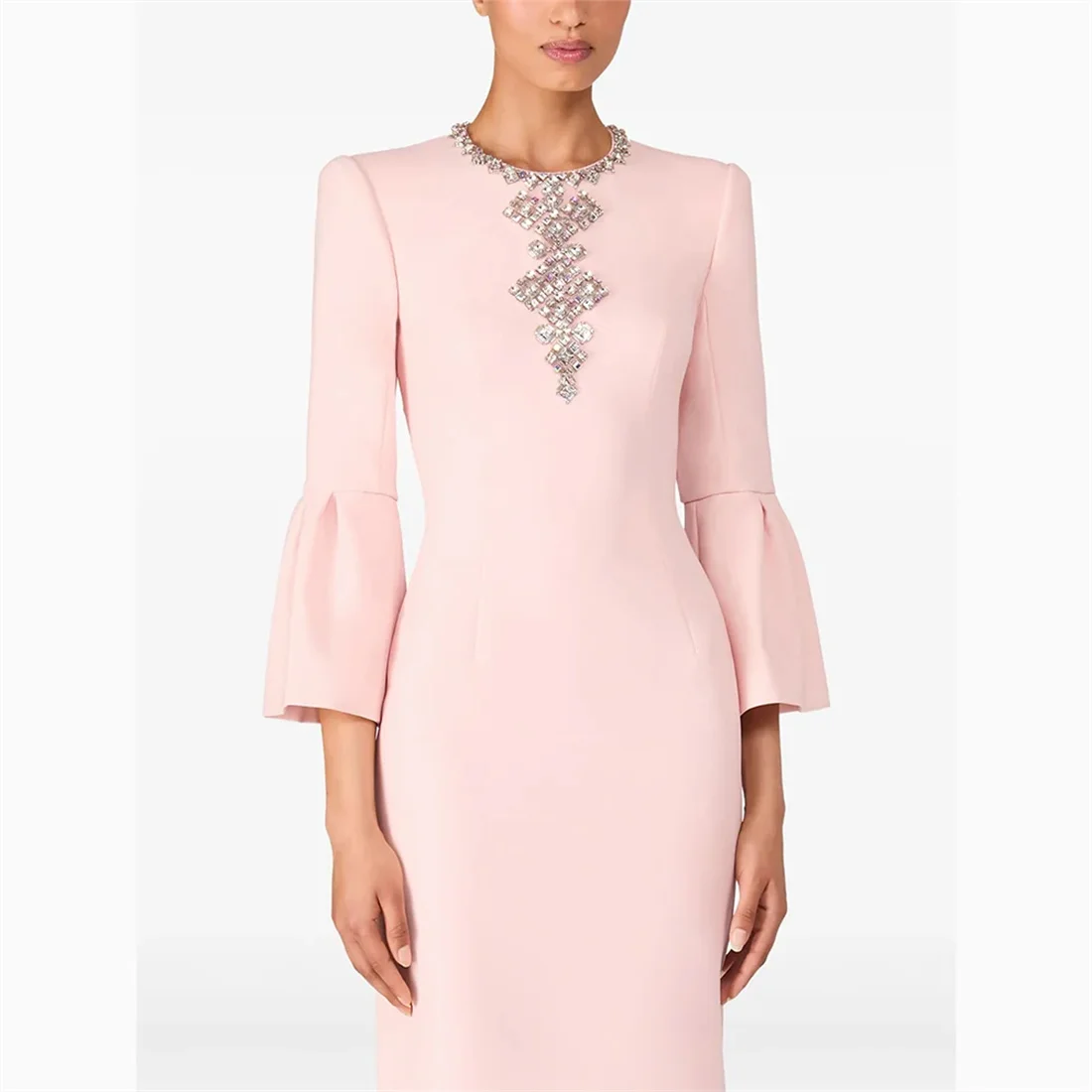 Diamonds Shiny Luxury Classic Evening Dress For Woman Long Sleeve Mermaid Knee Length Formal New Prom Gown For Woman 2026
Diamonds Shiny Luxury Classic Evening Dress For Woman Long Sleeve Mermaid Knee Length Formal New Prom Gown For Woman 2026