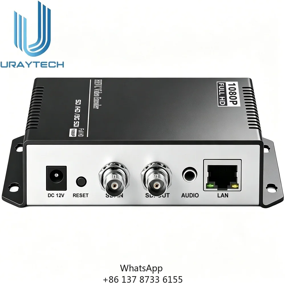 URayTech Broadcasting Quality 1080P MPEG4 SD HD 3G SDI IP Video Streaming Encoder For SDI To SRT RTSP RTMP HLS UDP MP4 FLV
URayTech Broadcasting Quality 1080P MPEG4 SD HD 3G SDI IP Video Streaming Encoder For SDI To SRT RTSP RTMP HLS UDP MP4 FLV
