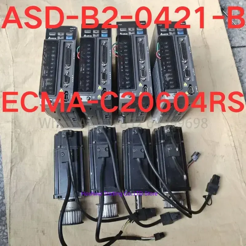 Second-hand test OK A set of servo motor and servo driver ASD-B2-0421-B ECMA-C20604RS
Second-hand test OK A set of servo motor and servo driver ASD-B2-0421-B ECMA-C20604RS