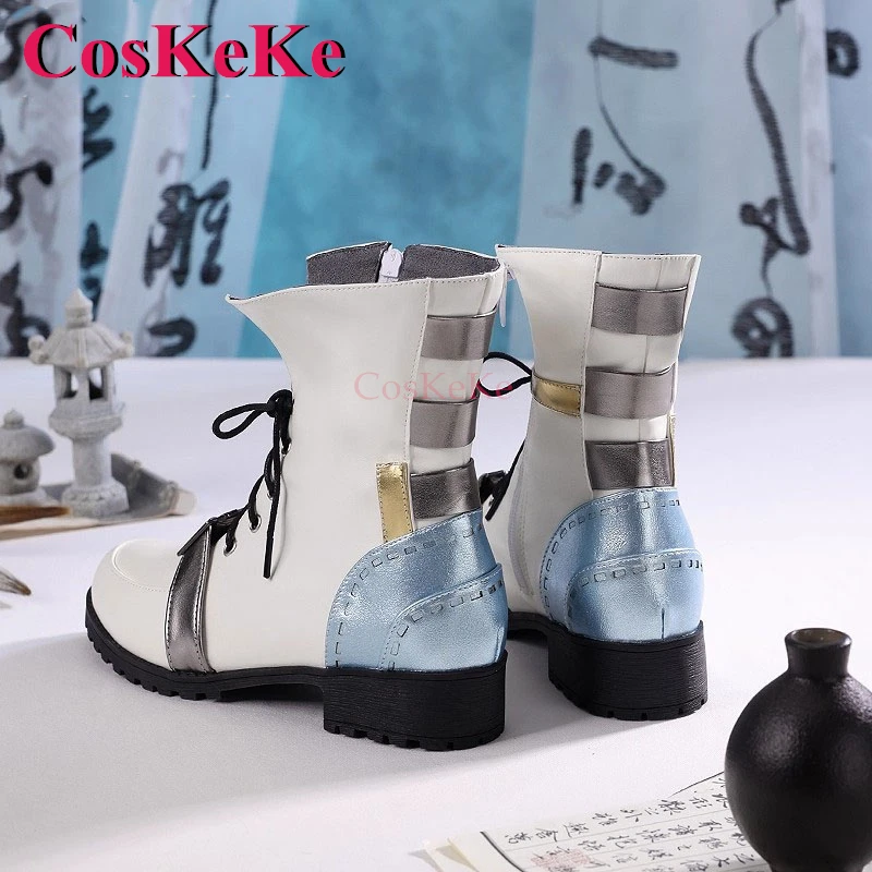 CosKeKe Ling Shoes Cosplay Game Arknights Universal Fashion Ankle Boots Women Activity Party Role Play Accessories 36-39 Size
CosKeKe Ling Shoes Cosplay Game Arknights Universal Fashion Ankle Boots Women Activity Party Role Play Accessories 36-39 Size