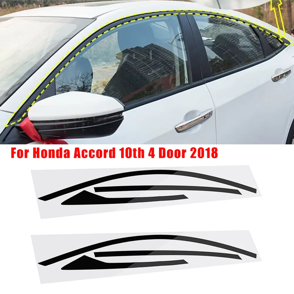 2PCS Glossy Black Auto Protection Window Sticker Exterior Side Decal Window Stickers For Honda Accord 10th 4 Door 2018 Stylin
2PCS Glossy Black Auto Protection Window Sticker Exterior Side Decal Window Stickers For Honda Accord 10th 4 Door 2018 Stylin