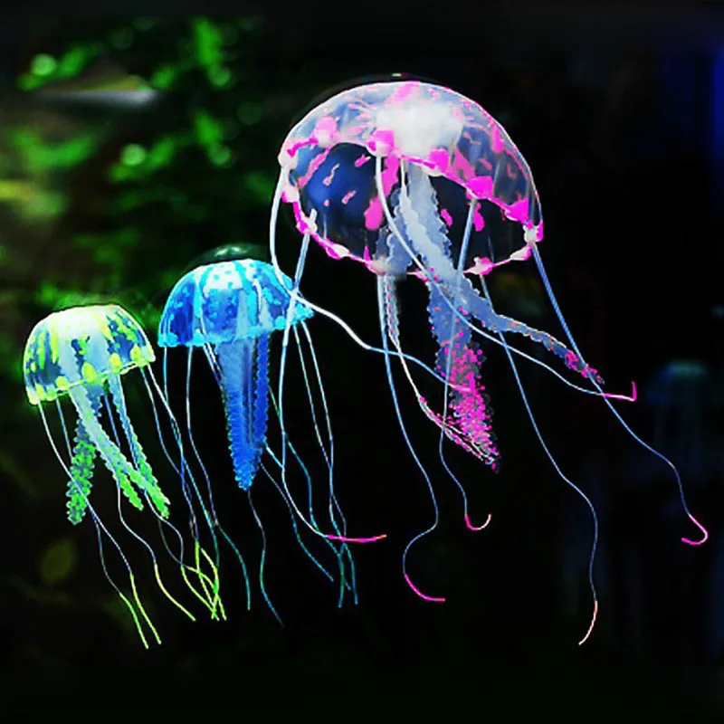 Air Pump Glowing Effect Artificial Jellyfish Fish Tank Aquarium Decoration Mini Submarine Ornament Underwater Pet Decor
Air Pump Glowing Effect Artificial Jellyfish Fish Tank Aquarium Decoration Mini Submarine Ornament Underwater Pet Decor
