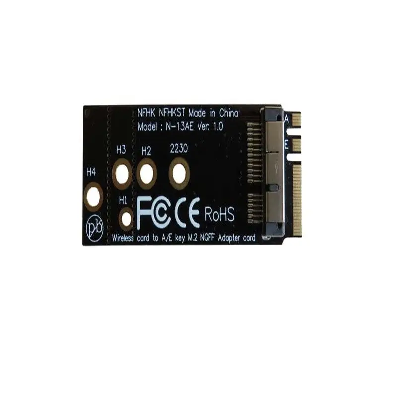 A1398 BCM 943602 Беспроводная сетевая карта CS для беспроводной сетевой карты Key A A+E M.2 NGFF
A1398 BCM 943602 Беспроводная сетевая карта CS для беспроводной сетевой карты Key A A+E M.2 NGFF