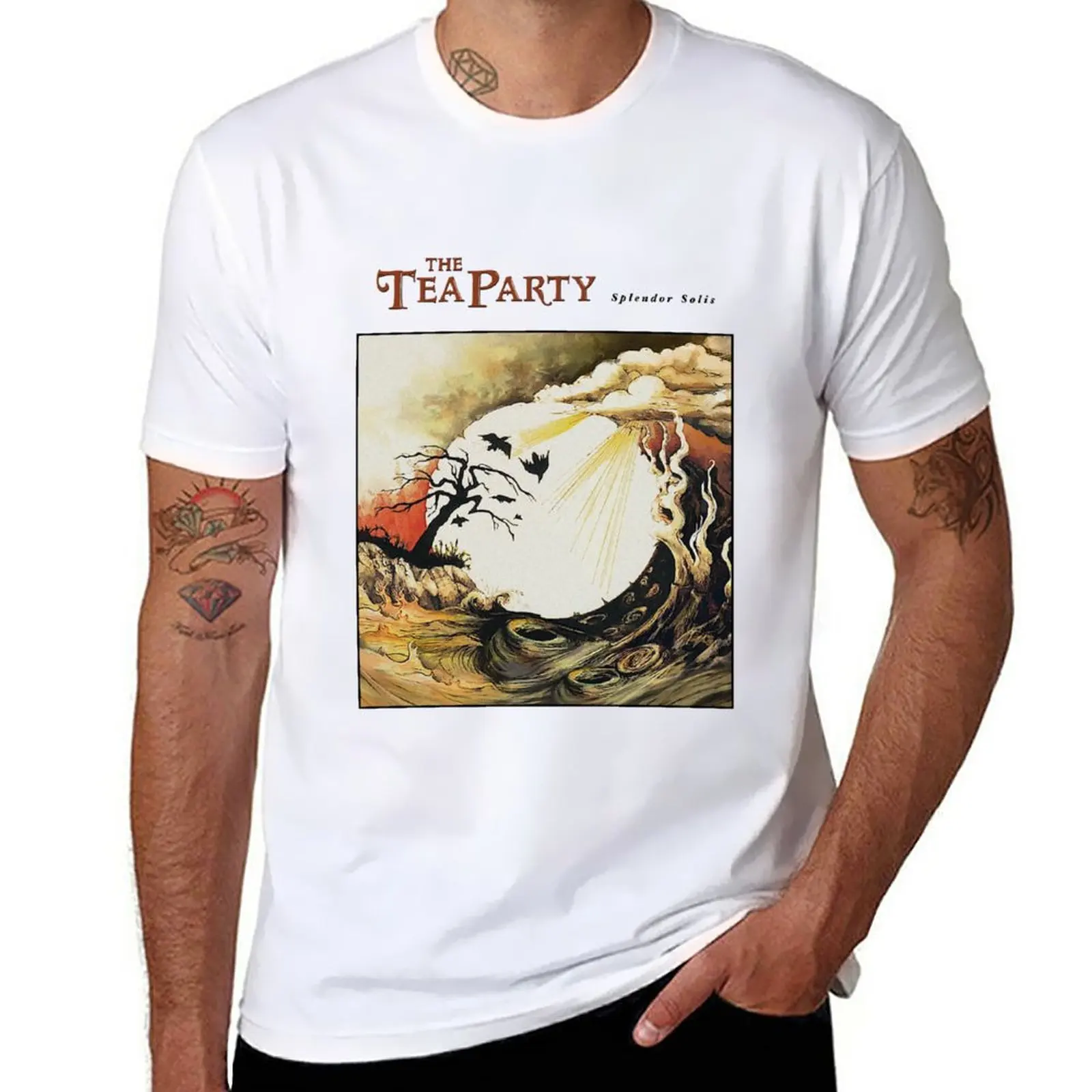 New The Tea Party - Splendor Solis T-Shirt plus size t shirts Blouse designer t shirt men
New The Tea Party - Splendor Solis T-Shirt plus size t shirts Blouse designer t shirt men