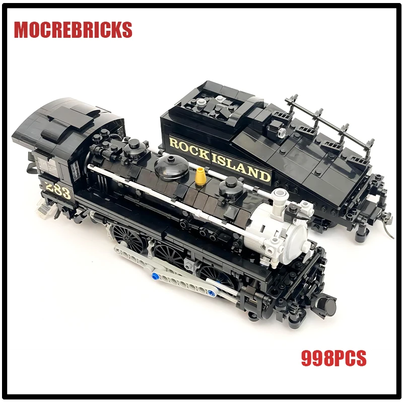 Urban Railway Motor Train Sets Railroad 0-6-0 Switcher Steam Locomotive MOC Building Blocks Technology Model Kid's Bricks Toys
Urban Railway Motor Train Sets Railroad 0-6-0 Switcher Steam Locomotive MOC Building Blocks Technology Model Kid's Bricks Toys