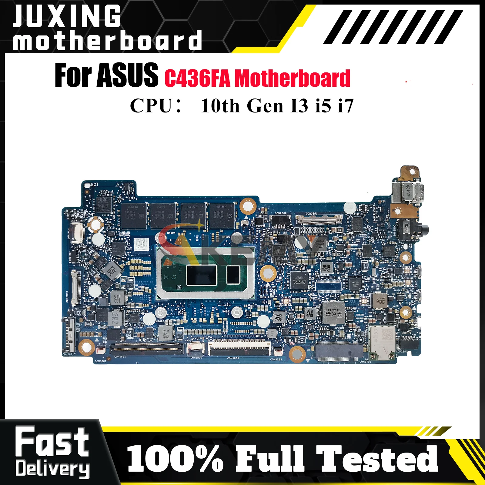 C436FA Материнская плата для ноутбука ASUS Chromebook C436FA C436F Материнская плата для ноутбука 10-го поколения I3 i5 i7 100% тест ОК быстрая доставка
C436FA Материнская плата для ноутбука ASUS Chromebook C436FA C436F Материнская плата для ноутбука 10-го поколения I3 i5 i7 100% тест ОК быстрая доставка