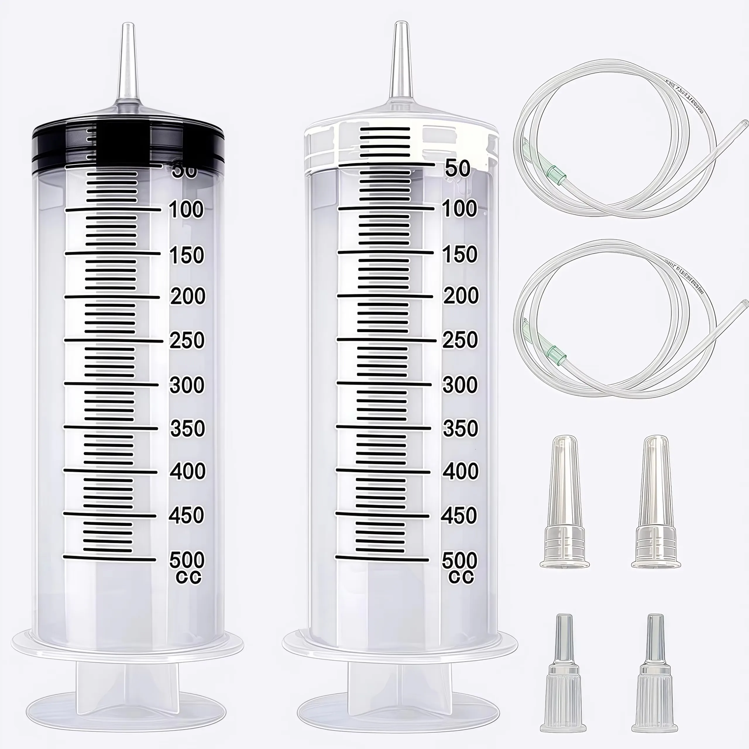 Extra Large 500ML/16.9oz Syringe with 1m Hose, Precise Liquid Measuring for Fragrance
Extra Large 500ML/16.9oz Syringe with 1m Hose, Precise Liquid Measuring for Fragrance