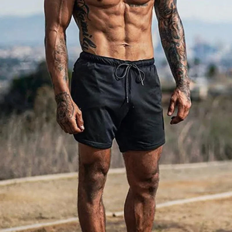 NEW gym Fitness Shorts Men Running single-deck Workout Male Breathable Mesh Quick Dry sport shorts Jogger Beach Short Pants
NEW gym Fitness Shorts Men Running single-deck Workout Male Breathable Mesh Quick Dry sport shorts Jogger Beach Short Pants