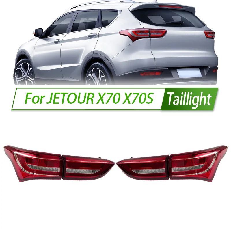 For JETOUR X70 X70S Car Taillight Assembly OEM Style Rear Lamp with Turn Signal Reverse Light Direct Fit Replacement
For JETOUR X70 X70S Car Taillight Assembly OEM Style Rear Lamp with Turn Signal Reverse Light Direct Fit Replacement