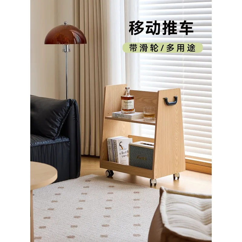 Japanese Style Movable Snack Cart, Solid Wood Side Table for Living Room Storage in Small Spaces Spice Organizer Shelves
Japanese Style Movable Snack Cart, Solid Wood Side Table for Living Room Storage in Small Spaces Spice Organizer Shelves