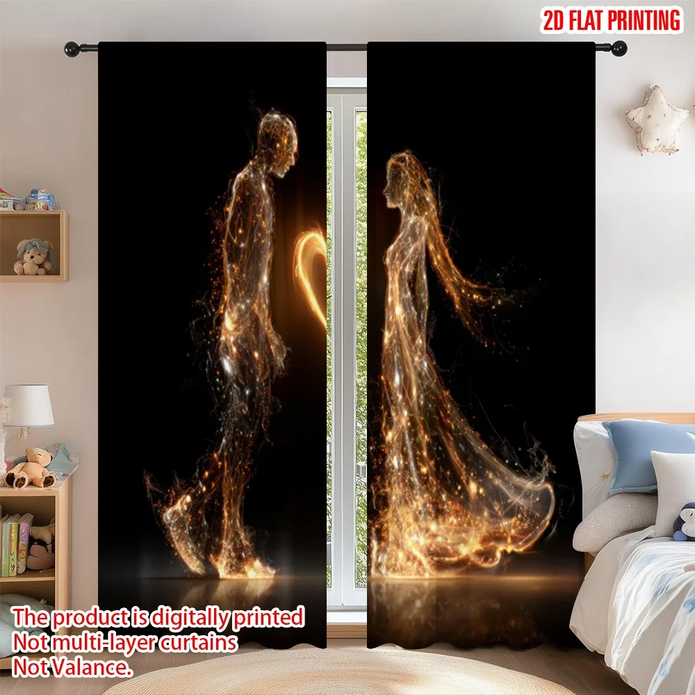 2D flat printing 2pcs Curtain Curtains Valentine's Day Fiery Heart Digital Printed Polyester Drapes Birthday Party Perfect for
2D flat printing 2pcs Curtain Curtains Valentine's Day Fiery Heart Digital Printed Polyester Drapes Birthday Party Perfect for
