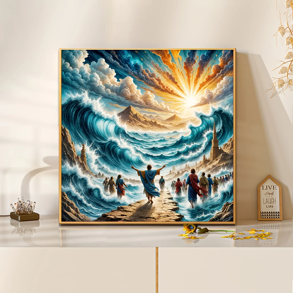 Holy Prayer for Waves Jigsaw Puzzle 500/1024 PCS Holiday Stress Relieving Fun Games Home Decor Holiday Gifts
Holy Prayer for Waves Jigsaw Puzzle 500/1024 PCS Holiday Stress Relieving Fun Games Home Decor Holiday Gifts