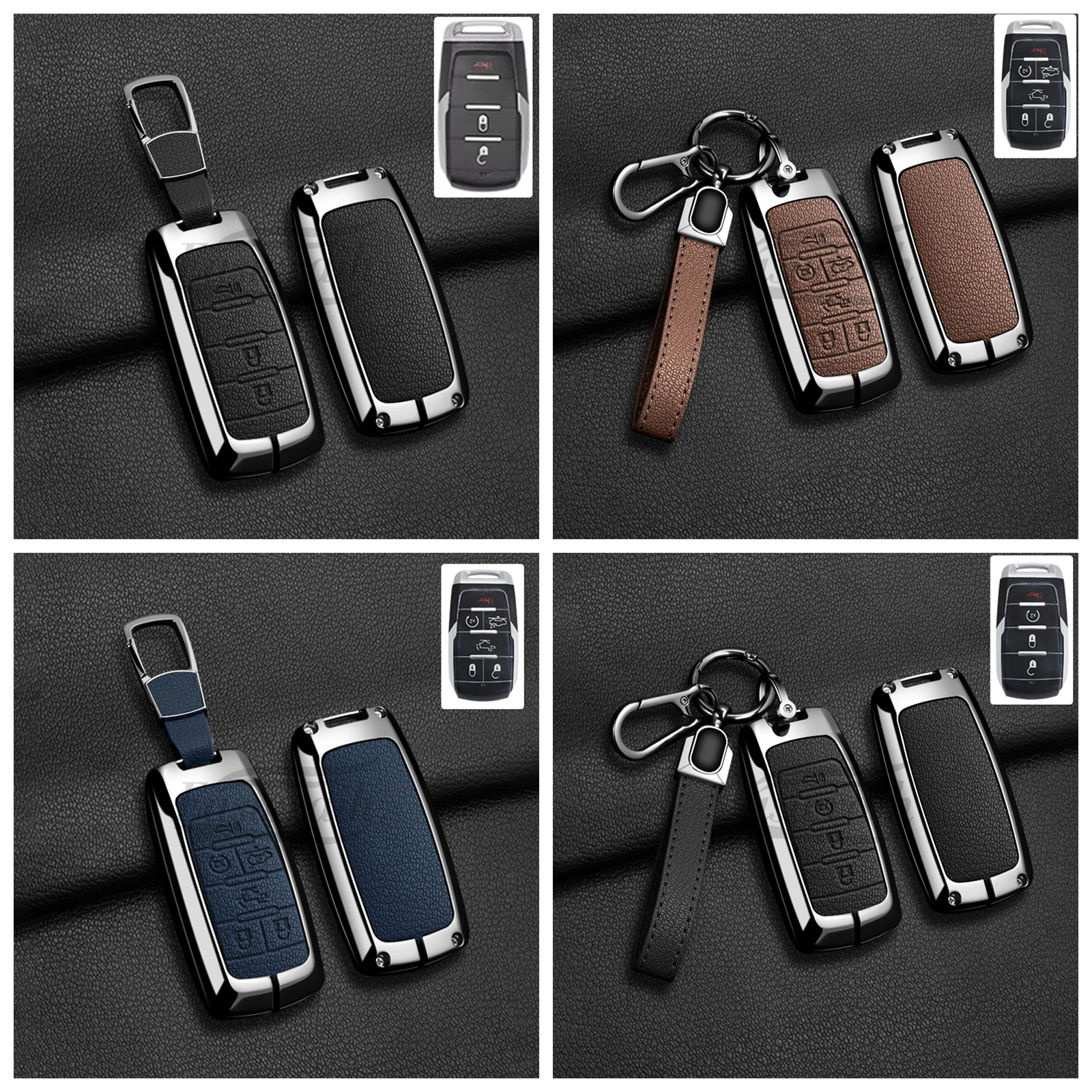 Car Zinc Key Case Holder Cover Chain For Dodge RAM 1500 2500 3500 4500 5500 TRX Pickup Chrysler Jeep Grand Cherokee Accessories
Car Zinc Key Case Holder Cover Chain For Dodge RAM 1500 2500 3500 4500 5500 TRX Pickup Chrysler Jeep Grand Cherokee Accessories