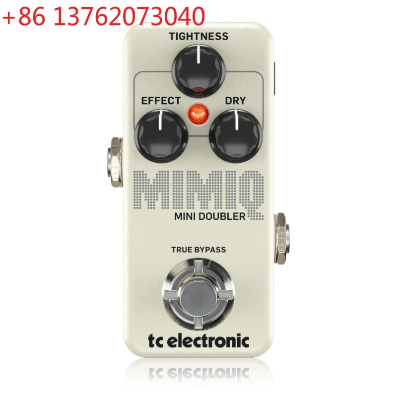 TC Electronic MIMIQ MINI DOUBLER Authentic Doubling Pedal with Responsive Tightness Control for Hyper-Realistic Voice Doubling
TC Electronic MIMIQ MINI DOUBLER Authentic Doubling Pedal with Responsive Tightness Control for Hyper-Realistic Voice Doubling