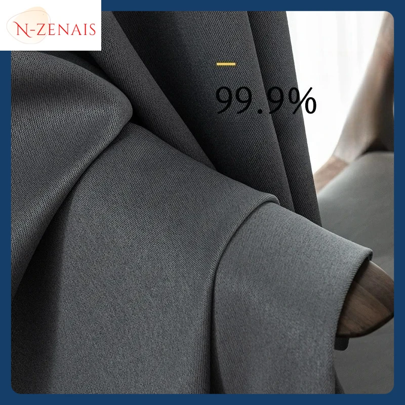 Blackout Thickened Double-sided Linen Curtains for Living Room Dining Bedroom Drying Heat Insulation Finished Hotel Wholesale
Blackout Thickened Double-sided Linen Curtains for Living Room Dining Bedroom Drying Heat Insulation Finished Hotel Wholesale