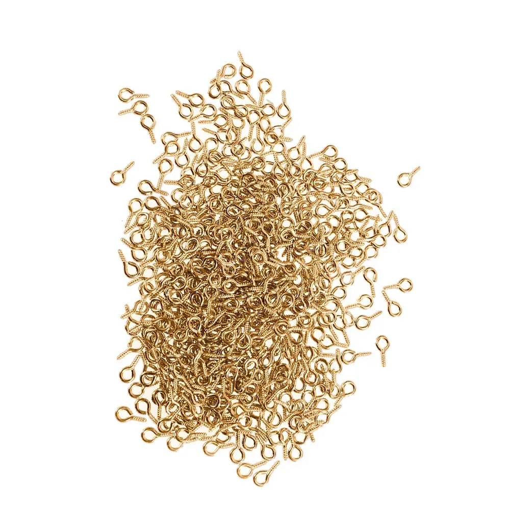 300 Pcs Sheep Eye Screws Mini Pins Fashion Jewelry Accessories Creative Screw Pegs for Crafting Durable High Quality
300 Pcs Sheep Eye Screws Mini Pins Fashion Jewelry Accessories Creative Screw Pegs for Crafting Durable High Quality