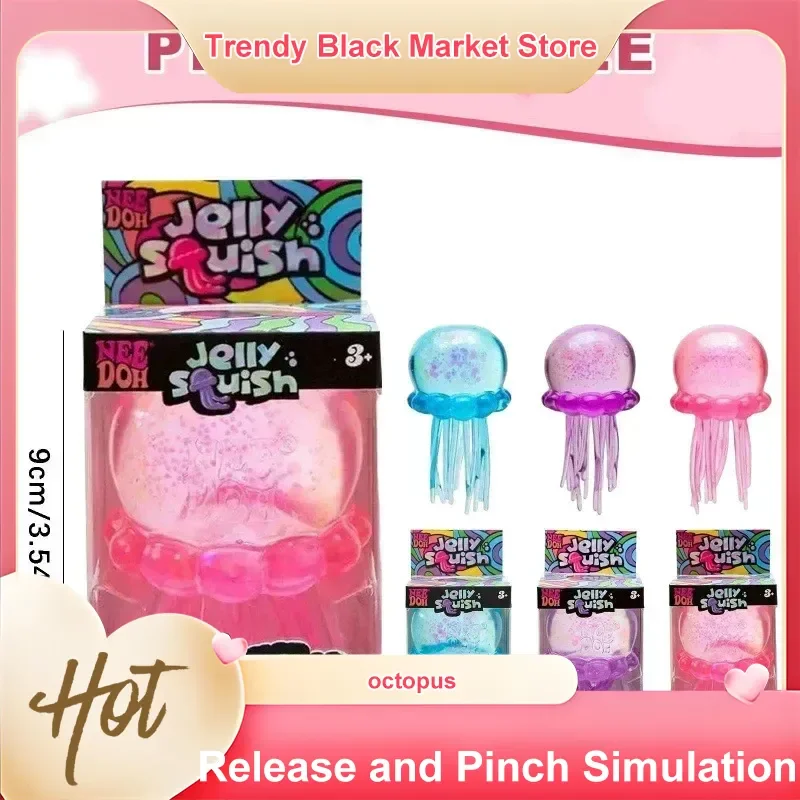 1PCS Needoh Fuzz Ball Jellyfish Squishy Blind Box Series Various Colors Cute Jellyfish Modeling Stress Relief Relax Fun Toy
1PCS Needoh Fuzz Ball Jellyfish Squishy Blind Box Series Various Colors Cute Jellyfish Modeling Stress Relief Relax Fun Toy