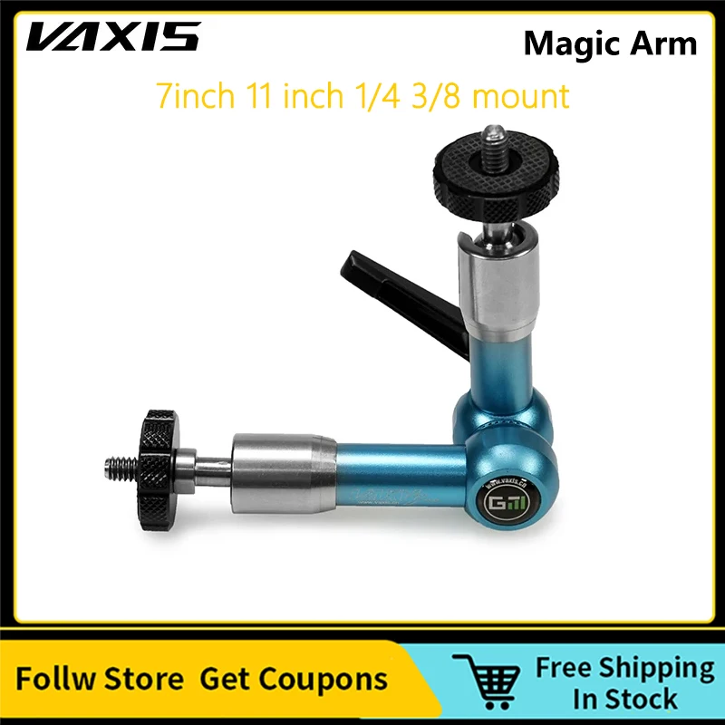 VAXIS Magic Arm Noga Arm 7-дюймовое 11-дюймовое крепление 1/4 3/8 и быстроразъемный адаптер 1/4 для камеры, монитора, передачи видео
VAXIS Magic Arm Noga Arm 7-дюймовое 11-дюймовое крепление 1/4 3/8 и быстроразъемный адаптер 1/4 для камеры, монитора, передачи видео