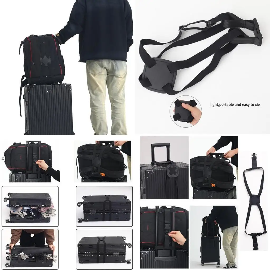 R1WE Luggage Accessories to Secure Bag Cargo Safe Quick-Release with Buckle Closure Suitcase Straps, Adjustable Luggage Belts
R1WE Luggage Accessories to Secure Bag Cargo Safe Quick-Release with Buckle Closure Suitcase Straps, Adjustable Luggage Belts