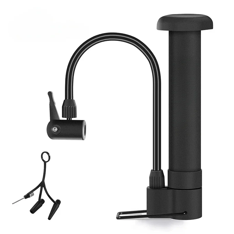 Portable Bicycle Pump 80 PSI Bike Manual Air Pump Balloon Tire Inflator Schrader Valve Floor Pump Cycling Accesories
Portable Bicycle Pump 80 PSI Bike Manual Air Pump Balloon Tire Inflator Schrader Valve Floor Pump Cycling Accesories