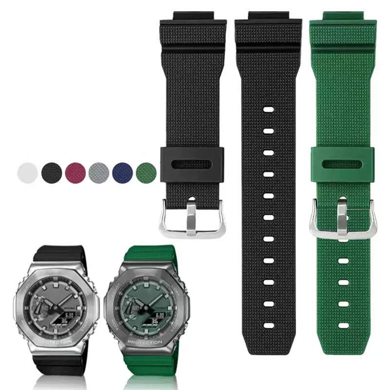 High quality rubber strap For Casio G-Shock GM2100 GA2100 DW5600GM GA 2100 DW6900 silicone waterproof strap 16mm bracelet
High quality rubber strap For Casio G-Shock GM2100 GA2100 DW5600GM GA 2100 DW6900 silicone waterproof strap 16mm bracelet