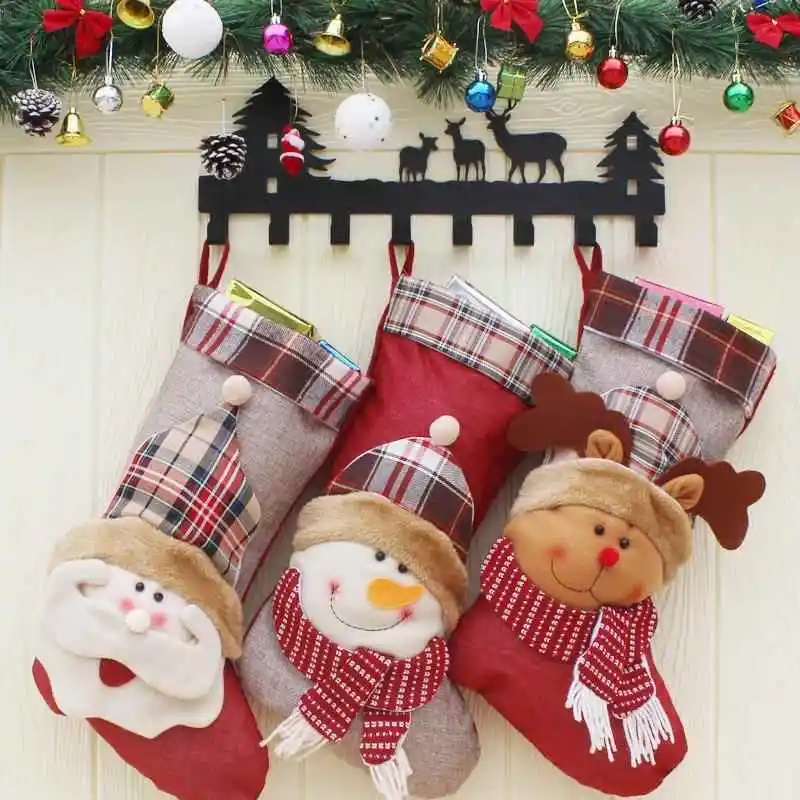 2025 New Christmas Socks Decorative Christmas Tree Hanging Ornaments Santa Claus Snowman Gift Bag Festive Celebration Supplies
2025 New Christmas Socks Decorative Christmas Tree Hanging Ornaments Santa Claus Snowman Gift Bag Festive Celebration Supplies