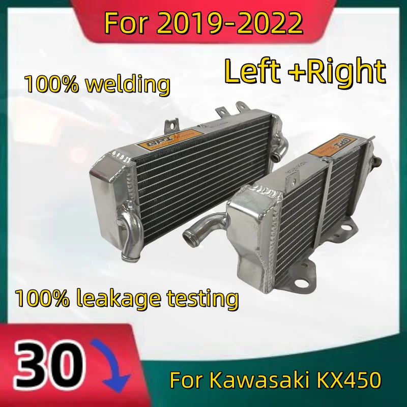 NEW left+right full Aluminum Radiator For 2019-2022 Kawasaki KX450 KX 450 100% welding Cooling Coolant 2019 2020 2021 2022
NEW left+right full Aluminum Radiator For 2019-2022 Kawasaki KX450 KX 450 100% welding Cooling Coolant 2019 2020 2021 2022