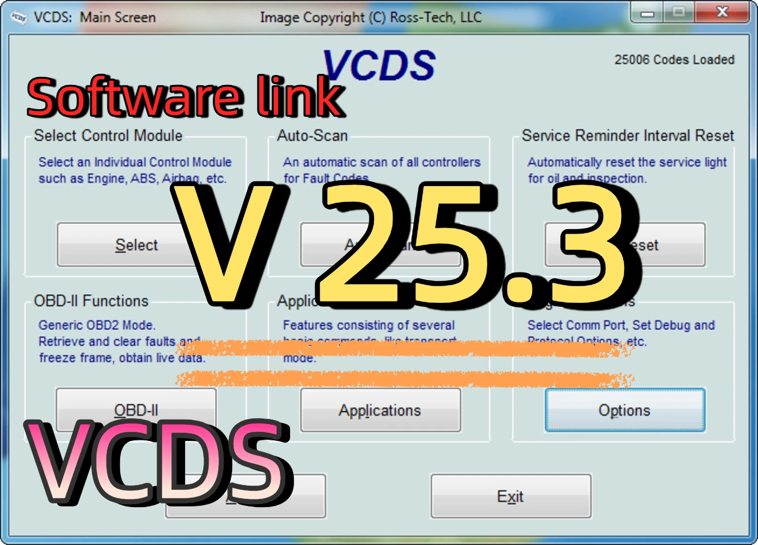 Actualización de software VAG COM OBD2 escáner HEX V2 interfaz USB para VW AUDI Skoda ilimitado VINs Atmega162 herramientas VCDS
Actualización de software VAG COM OBD2 escáner HEX V2 interfaz USB para VW AUDI Skoda ilimitado VINs Atmega162 herramientas VCDS