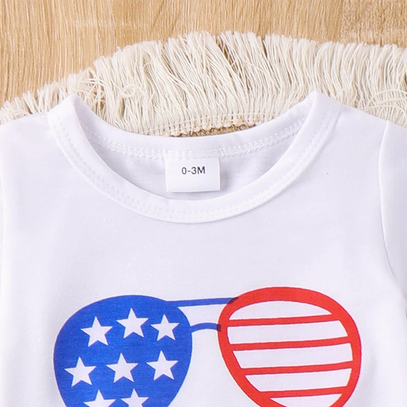 Baby Boy Independence Day Set Letter Print Short Sleeve Tops Striped Shorts Infant Toddler 4th of July Outfits
Baby Boy Independence Day Set Letter Print Short Sleeve Tops Striped Shorts Infant Toddler 4th of July Outfits