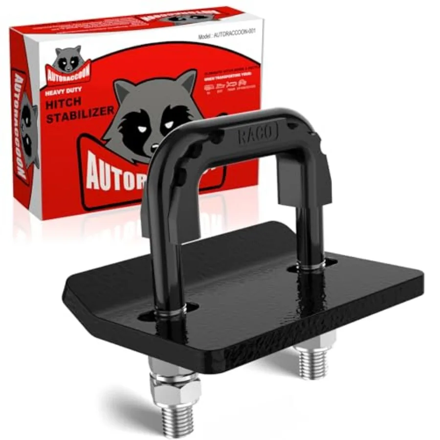 Hitch Tightener Anti-Rattle Clamp - Heavy Duty Hitch Stabilizer for 1.25" and 2" Trailer Hitches, Rubber Isolator and Anti-Rust
Hitch Tightener Anti-Rattle Clamp - Heavy Duty Hitch Stabilizer for 1.25" and 2" Trailer Hitches, Rubber Isolator and Anti-Rust