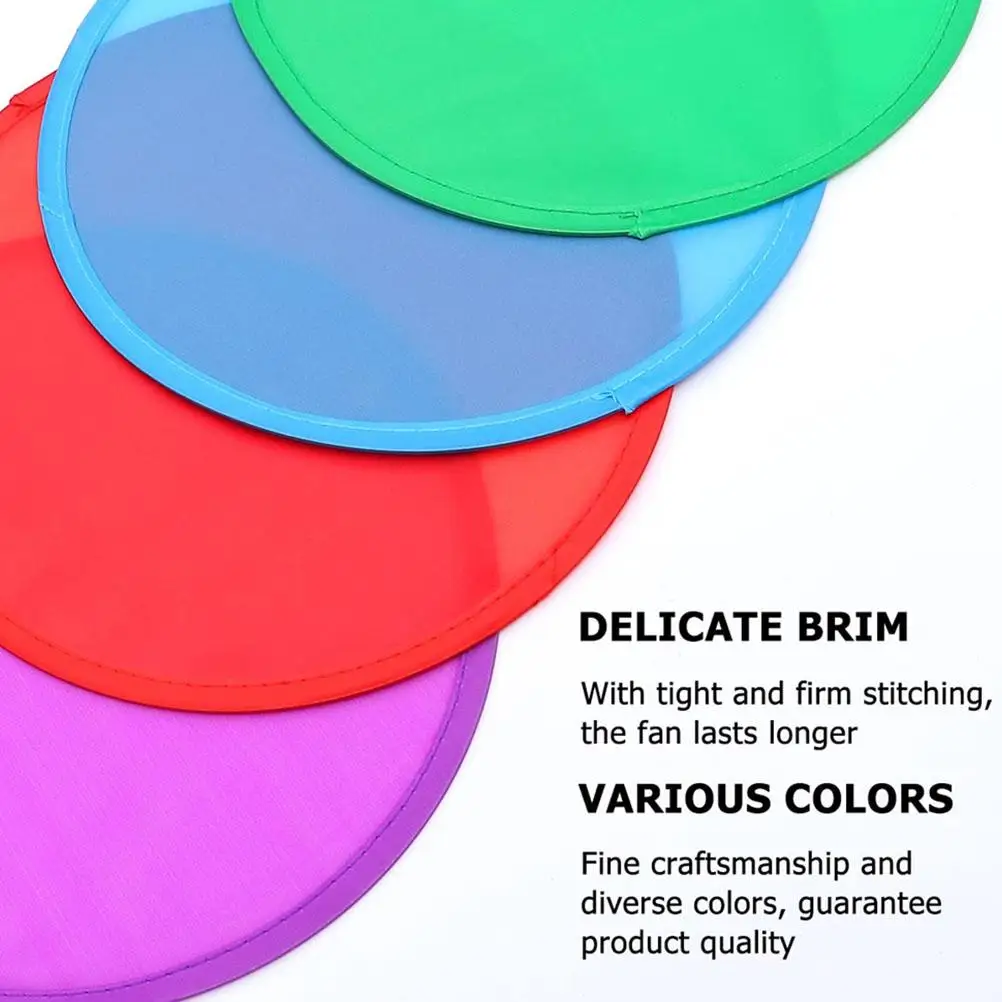 15 Pcs Foldable Flying Discs Round Fans Kids Toys Polyester Lightweight Outdoor Camping Picnic Park Playthings
15 Pcs Foldable Flying Discs Round Fans Kids Toys Polyester Lightweight Outdoor Camping Picnic Park Playthings
