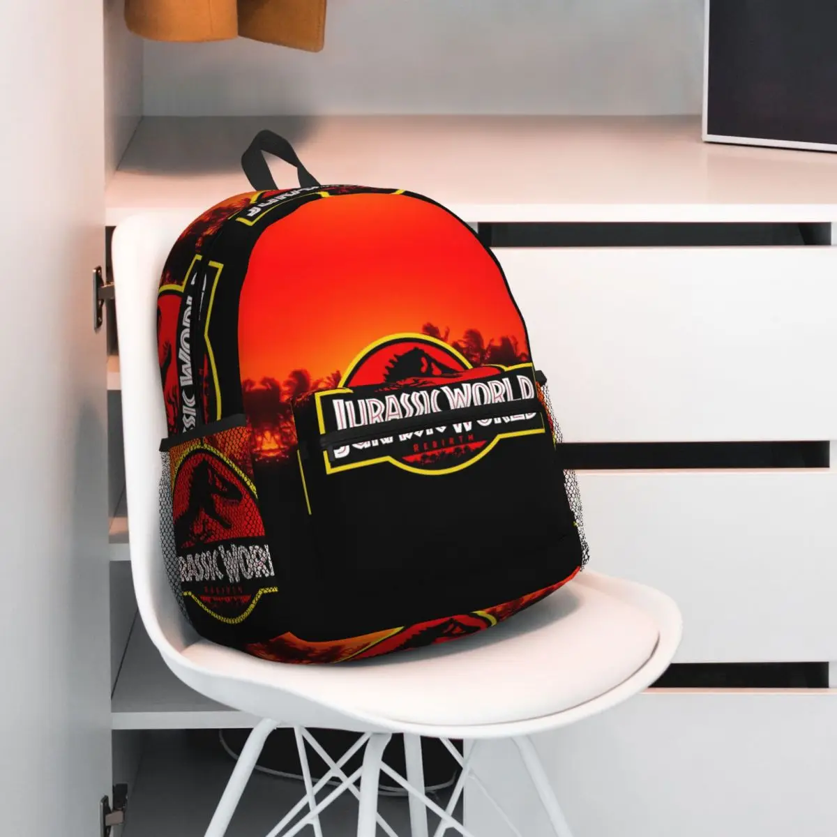 Jurassic Park Logo Dinosaur Backpack Student BookBag Kids School Bag Computer Shoulder Bags for Men Women
Jurassic Park Logo Dinosaur Backpack Student BookBag Kids School Bag Computer Shoulder Bags for Men Women
