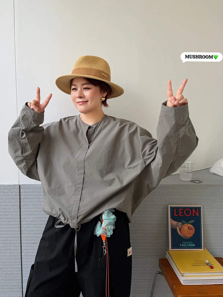 Женская рубашка-туника Mushroom Head Miss 2026 в новом ретро-стиле, повседневная, модная, с цветным центральным швом и одной пуговицей, в корейском стиле
Женская рубашка-туника Mushroom Head Miss 2026 в новом ретро-стиле, повседневная, модная, с цветным центральным швом и одной пуговицей, в корейском стиле