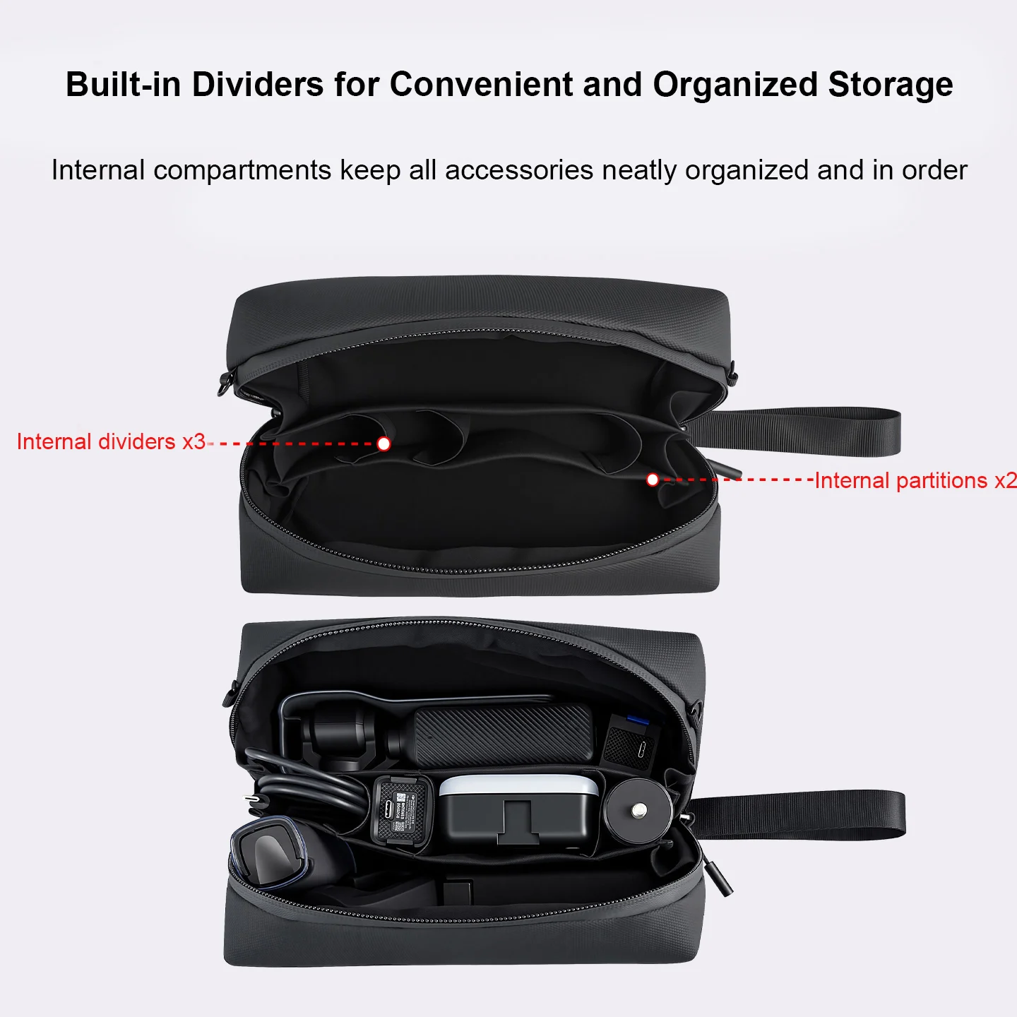 Carrying Bag for DJI Osmo Pocket 4/3 Customized Design Lightweight Portable Photography Case for Action 6 5 Pro 4 Accessories
Carrying Bag for DJI Osmo Pocket 4/3 Customized Design Lightweight Portable Photography Case for Action 6 5 Pro 4 Accessories